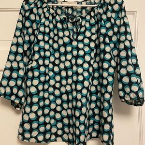 Loft 3/4 length sleeve blouse